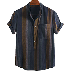 camisa franjas vertical