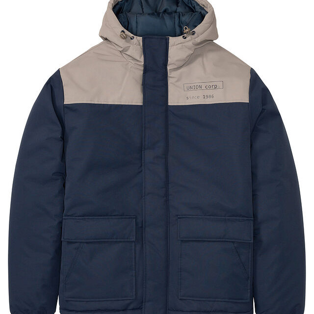 chaqueta invierno azul marino